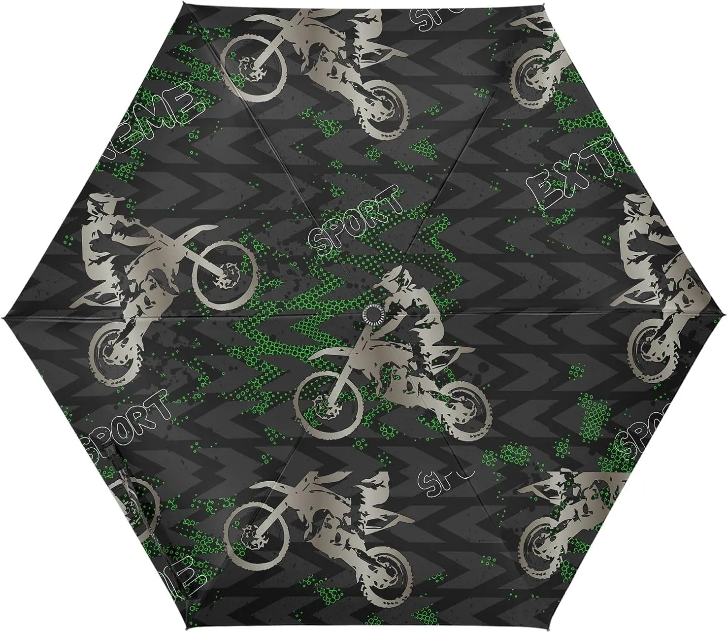 Poeticcity Automatic Folding Umbrella, Auto Open/Close Anti-UV 3 Folds Parasol, Compact Windproof Strong Umbrellas for Travel Sun & Rain