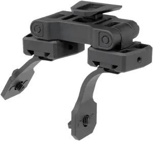 PVS-14 Bridge Dual NVG Mount, Adjustable Dovetail Versatile Night Vision Goggles Adapter, Versatile Night Vision Helmet Mounting System, for Single Monocular & Dual Binocular PVS-14, Black