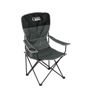 Quest Autograph Concert Folding Camping Chair (Black Edition)