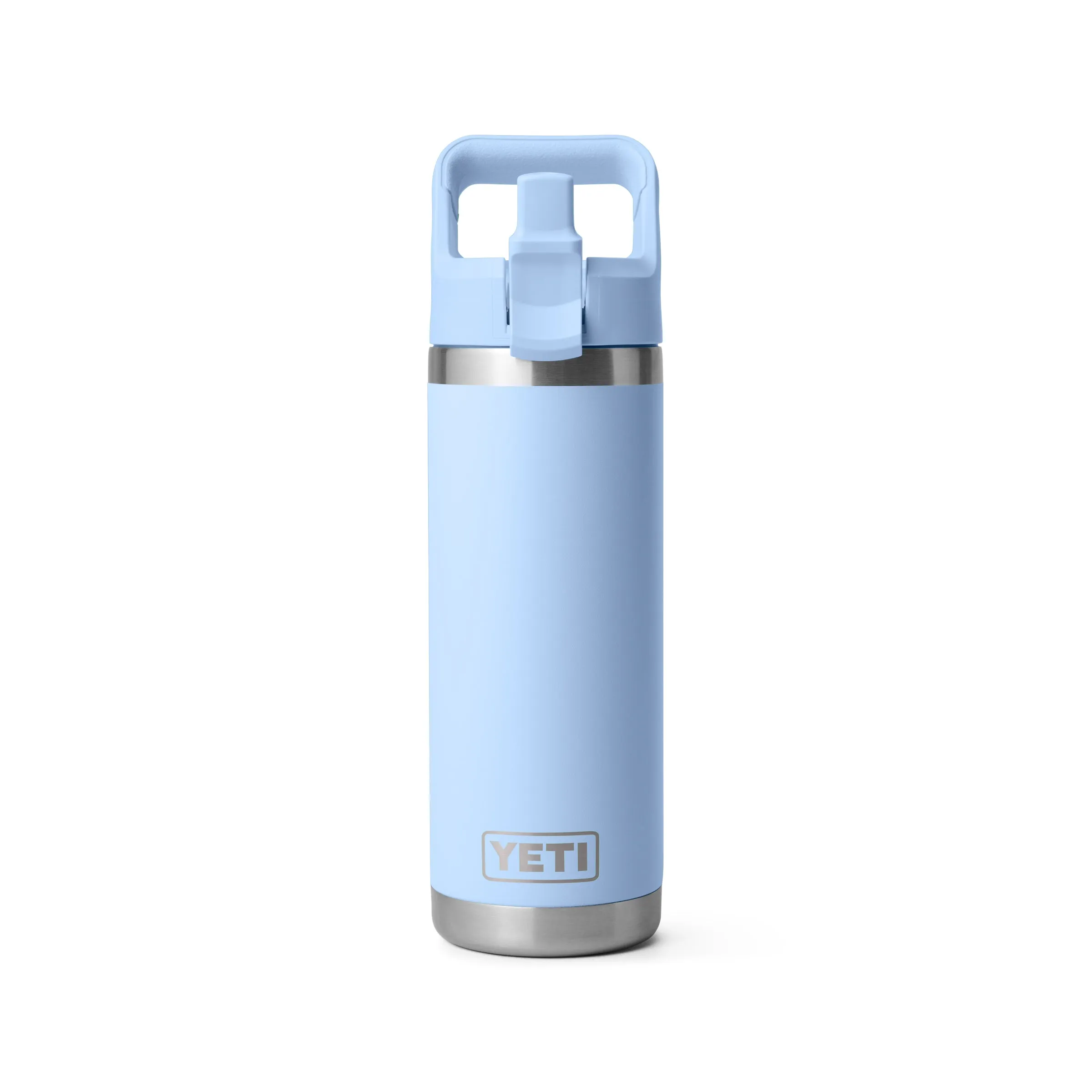 RAMBLER® 18 OZ (532 ML) BOTTLE WITH STRAW CAP big Sky Blue