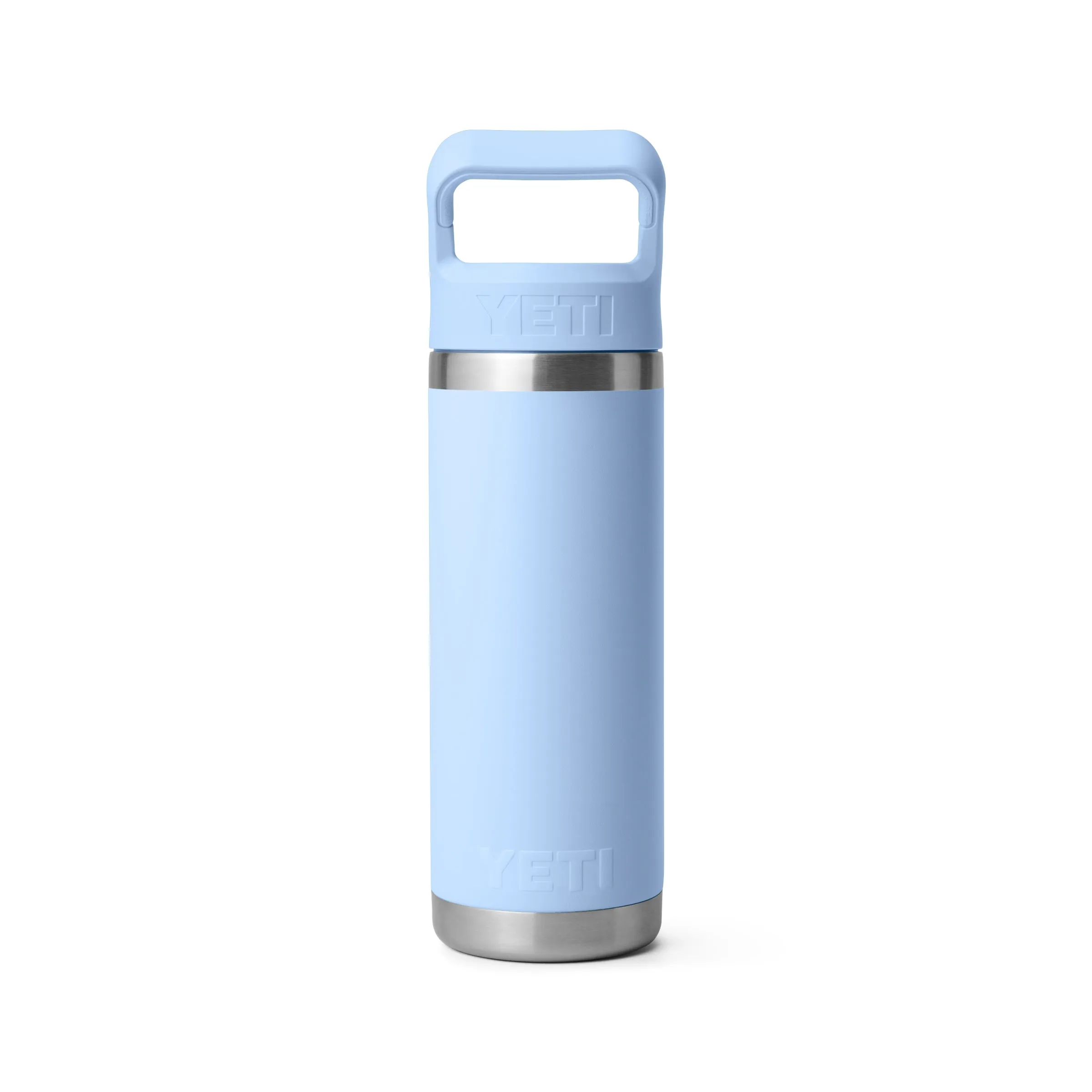 RAMBLER® 18 OZ (532 ML) BOTTLE WITH STRAW CAP big Sky Blue