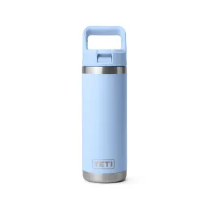 RAMBLER® 18 OZ (532 ML) BOTTLE WITH STRAW CAP big Sky Blue