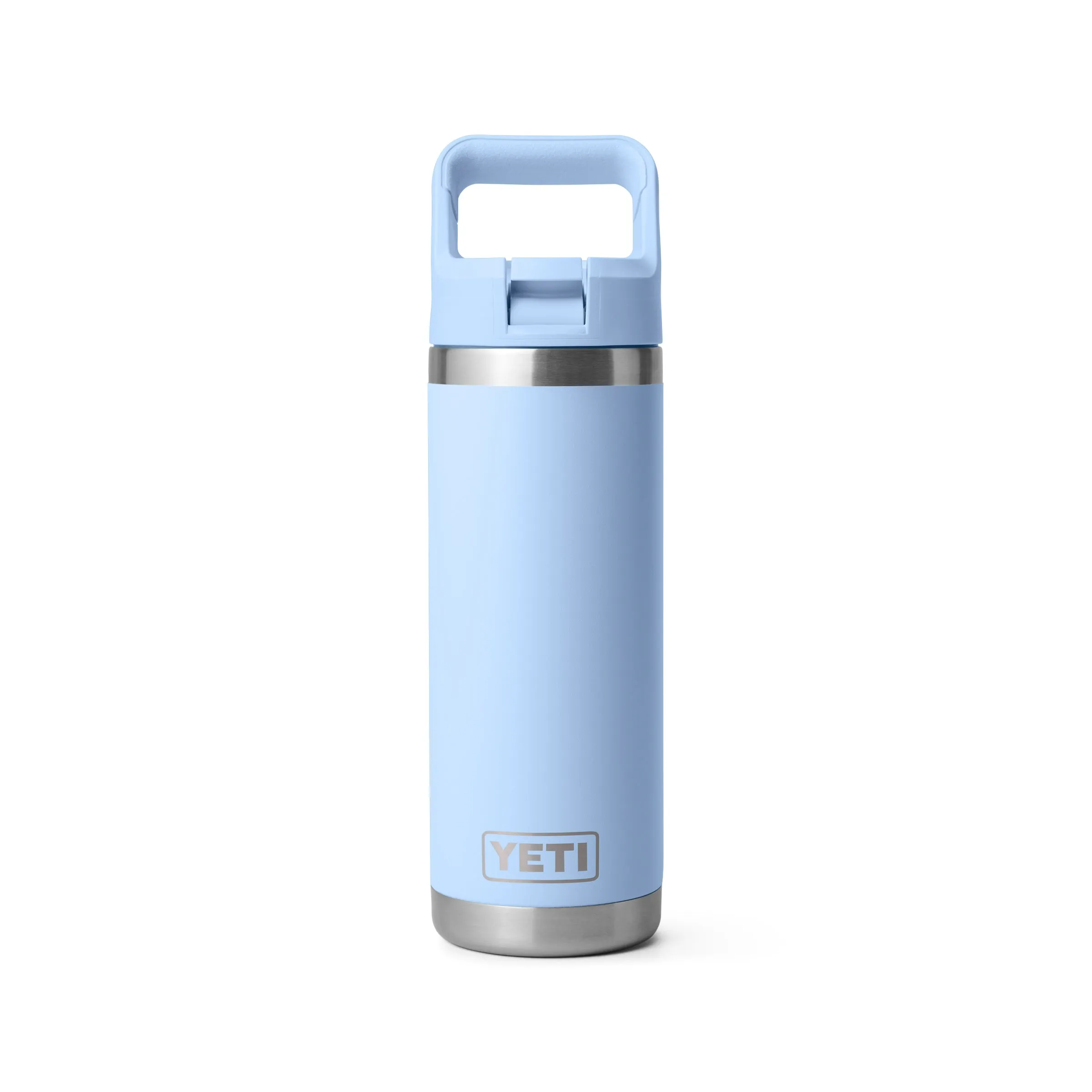 RAMBLER® 18 OZ (532 ML) BOTTLE WITH STRAW CAP big Sky Blue