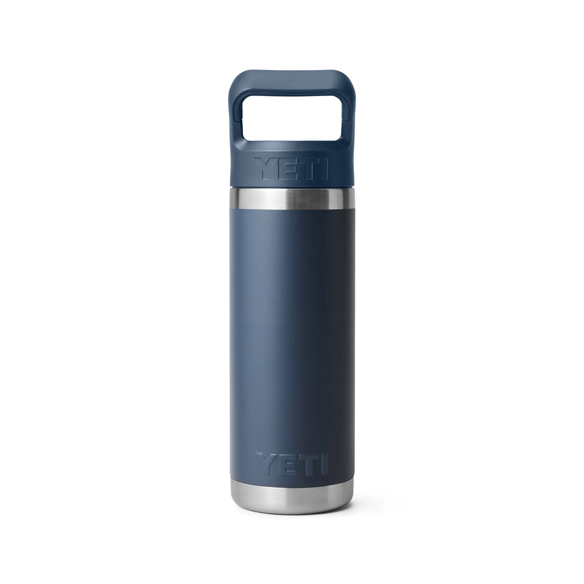 RAMBLER® 18 OZ (532 ML) BOTTLE WITH STRAW CAP Navy