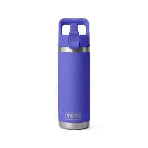 RAMBLER® 18 OZ (532 ML) BOTTLE WITH STRAW CAP Ultramarine Violet