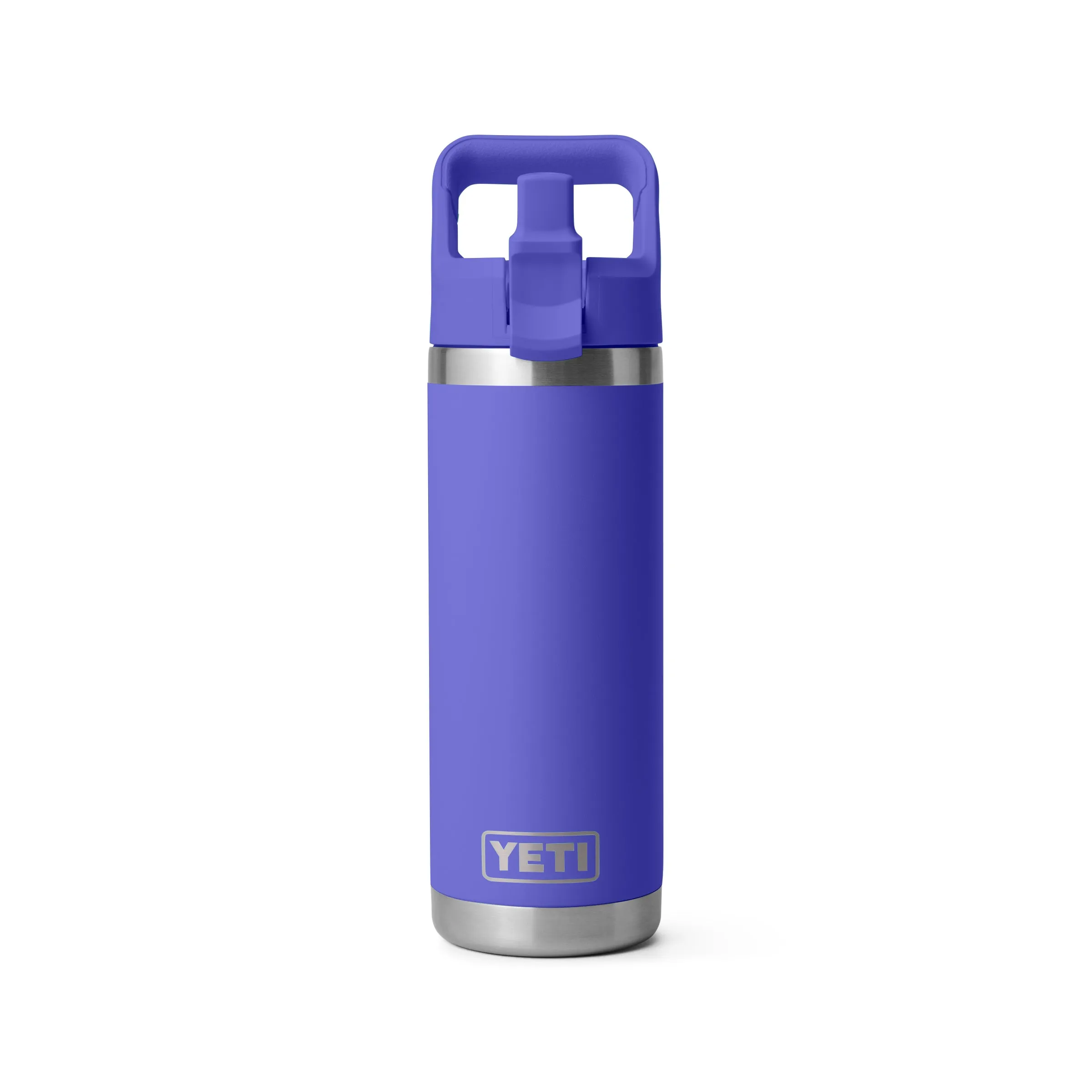RAMBLER® 18 OZ (532 ML) BOTTLE WITH STRAW CAP Ultramarine Violet