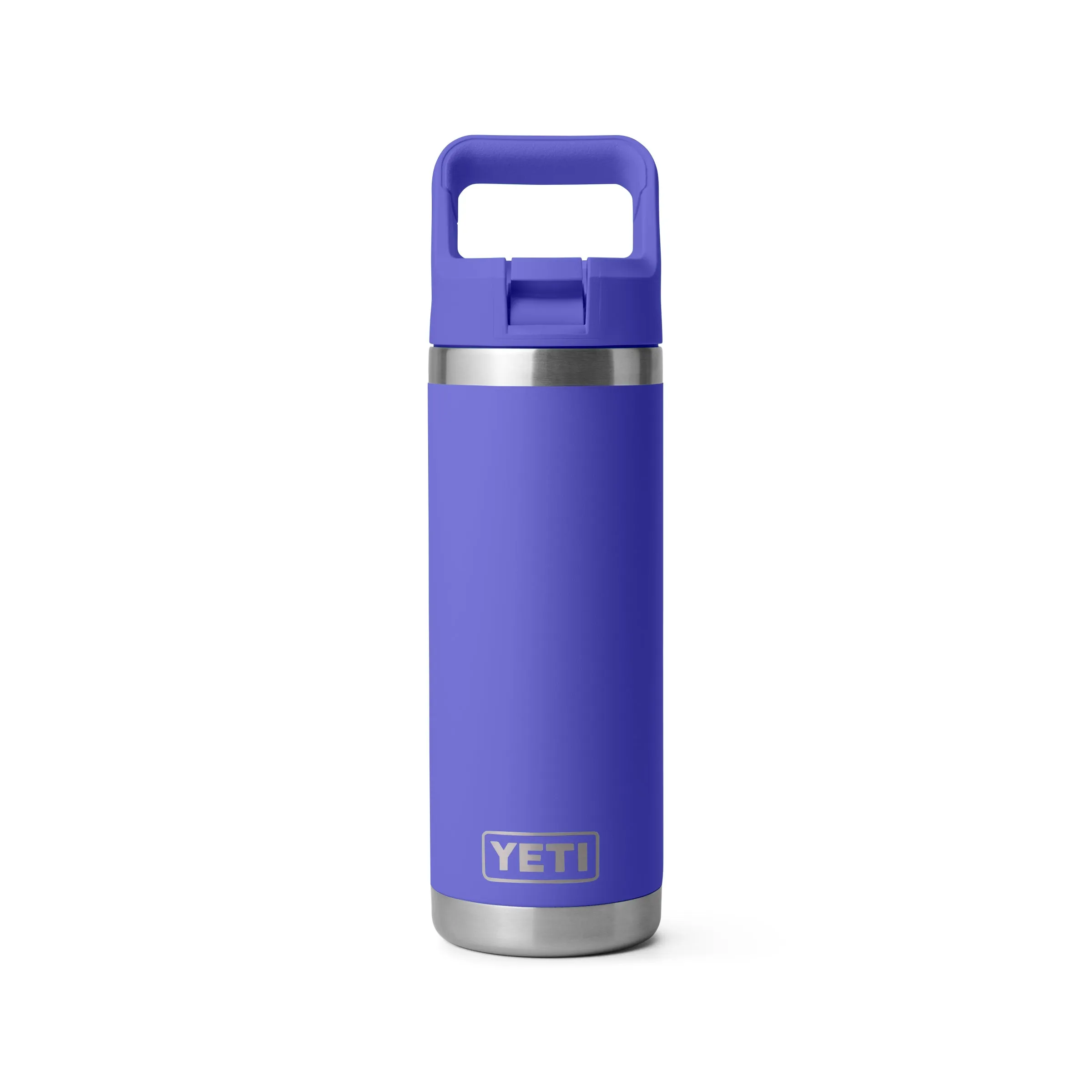 RAMBLER® 18 OZ (532 ML) BOTTLE WITH STRAW CAP Ultramarine Violet