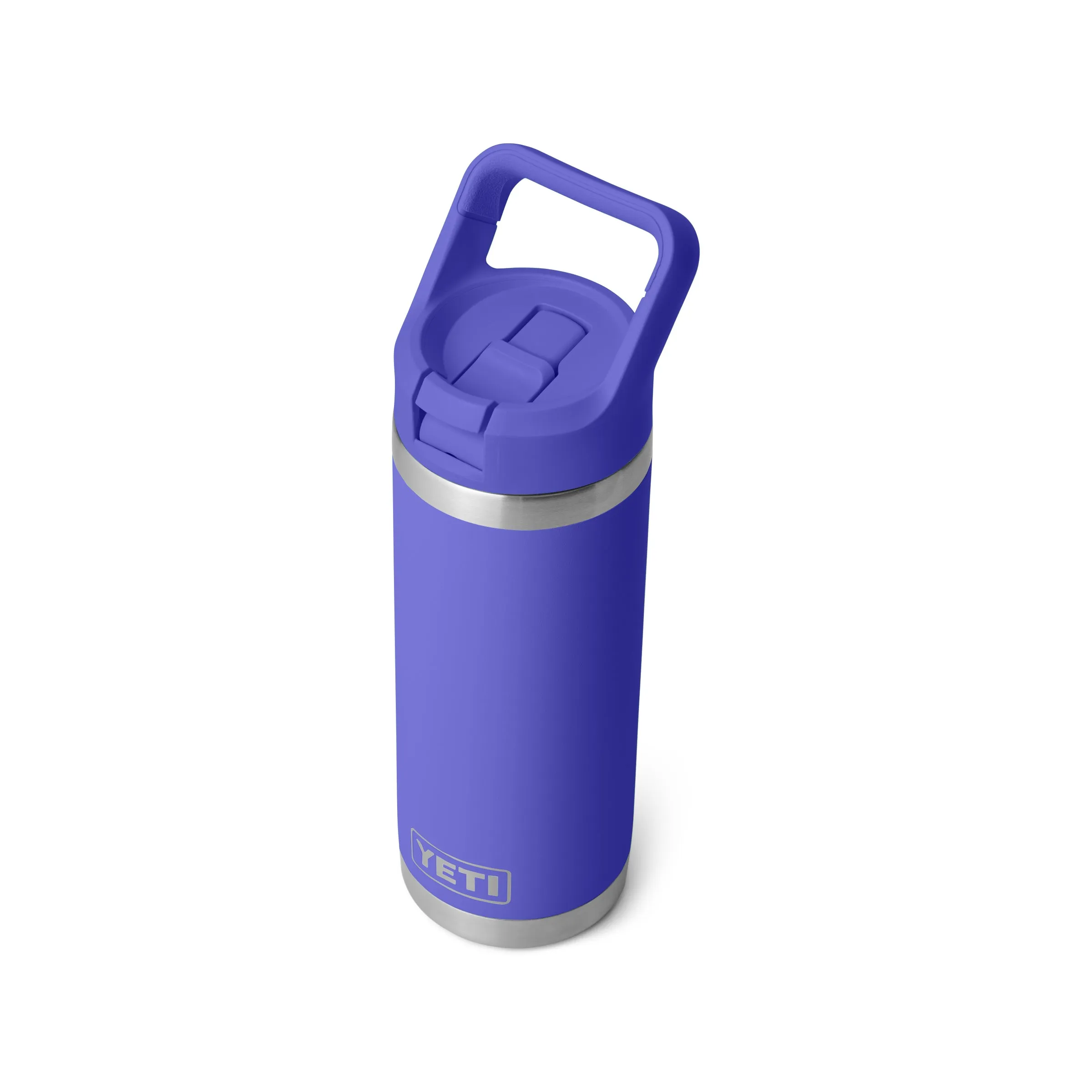 RAMBLER® 18 OZ (532 ML) BOTTLE WITH STRAW CAP Ultramarine Violet