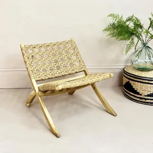 Rattan Folding Chair