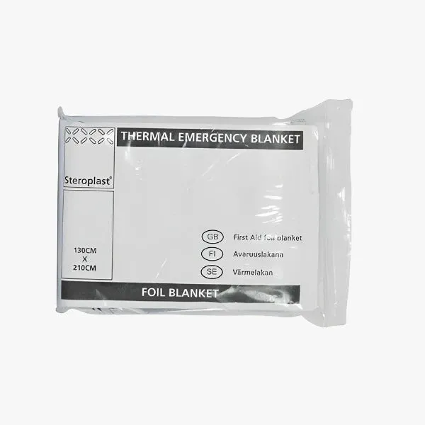 Räddningsfilt Steroplast – Emergency Silver Insulation Blanket — 130x210cm