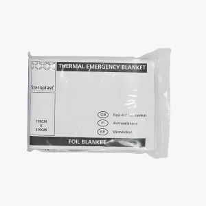 Räddningsfilt Steroplast – Emergency Silver Insulation Blanket — 130x210cm