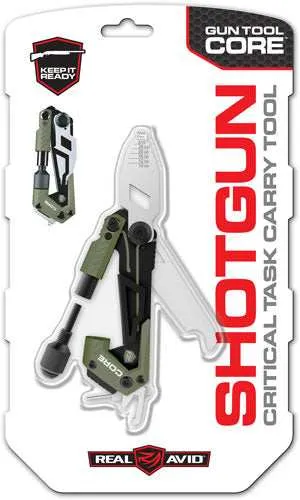 Real Avid Core Gun Tool Shtgun - Carry Multi-tool Carabiner