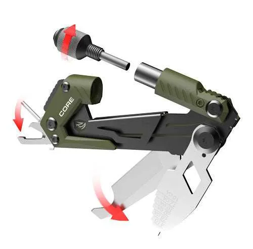 Real Avid Core Gun Tool Shtgun - Carry Multi-tool Carabiner