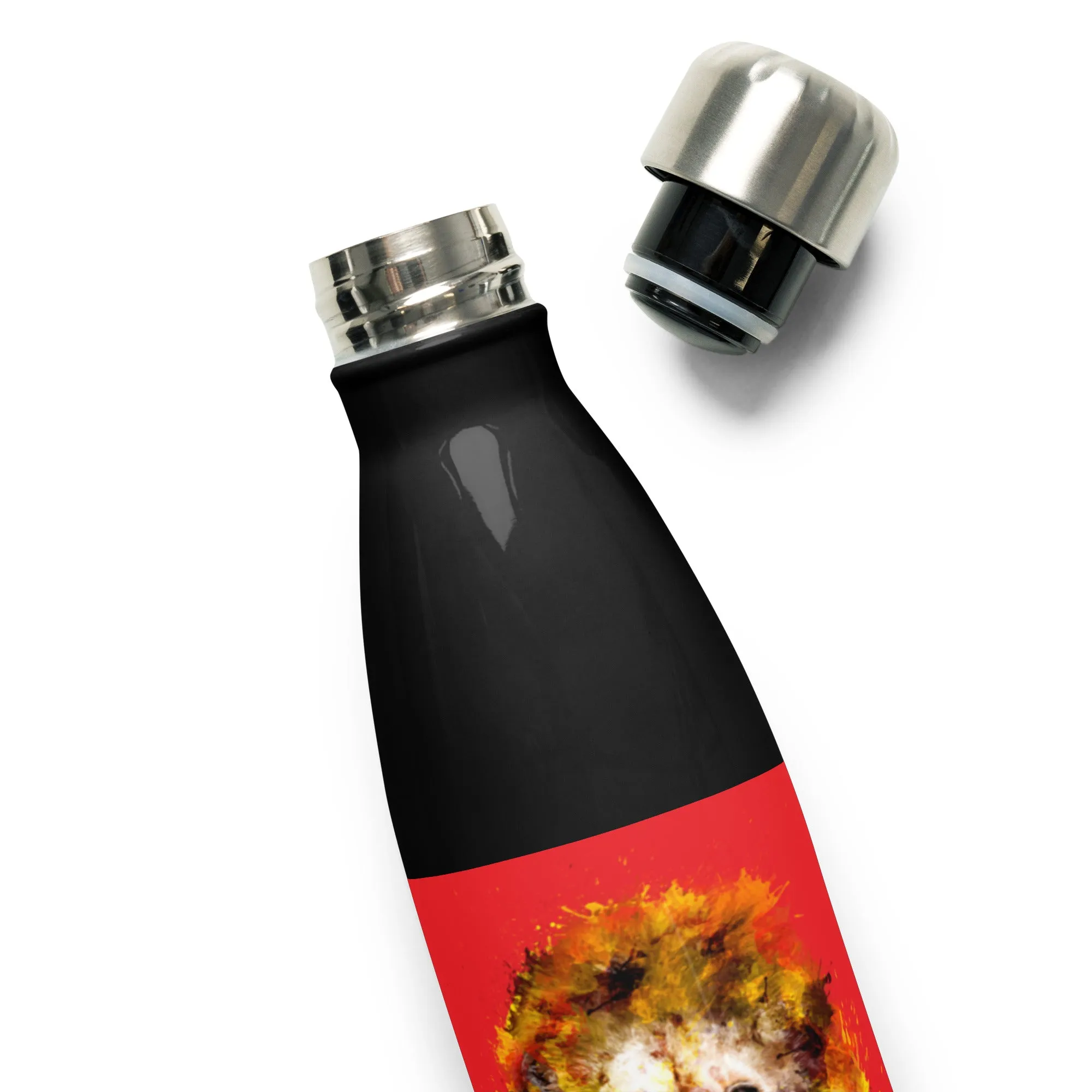 Red Stainless Steel Water Bottle