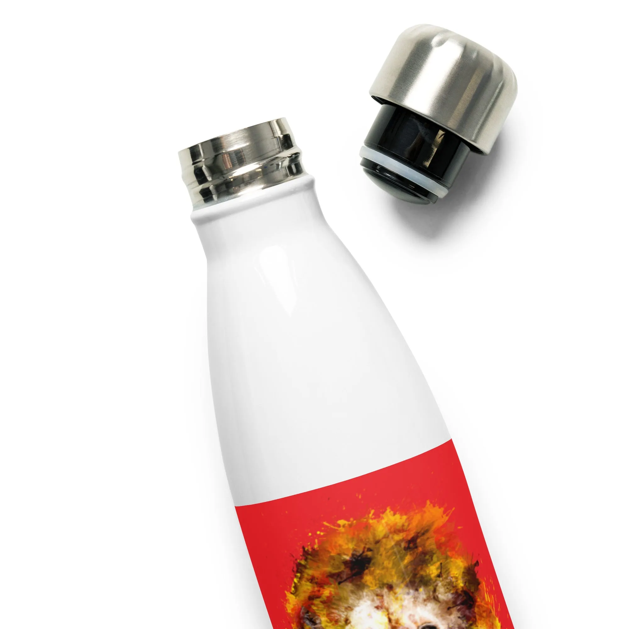 Red Stainless Steel Water Bottle