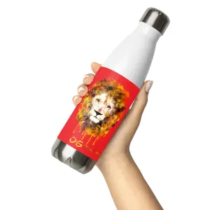 Red Stainless Steel Water Bottle