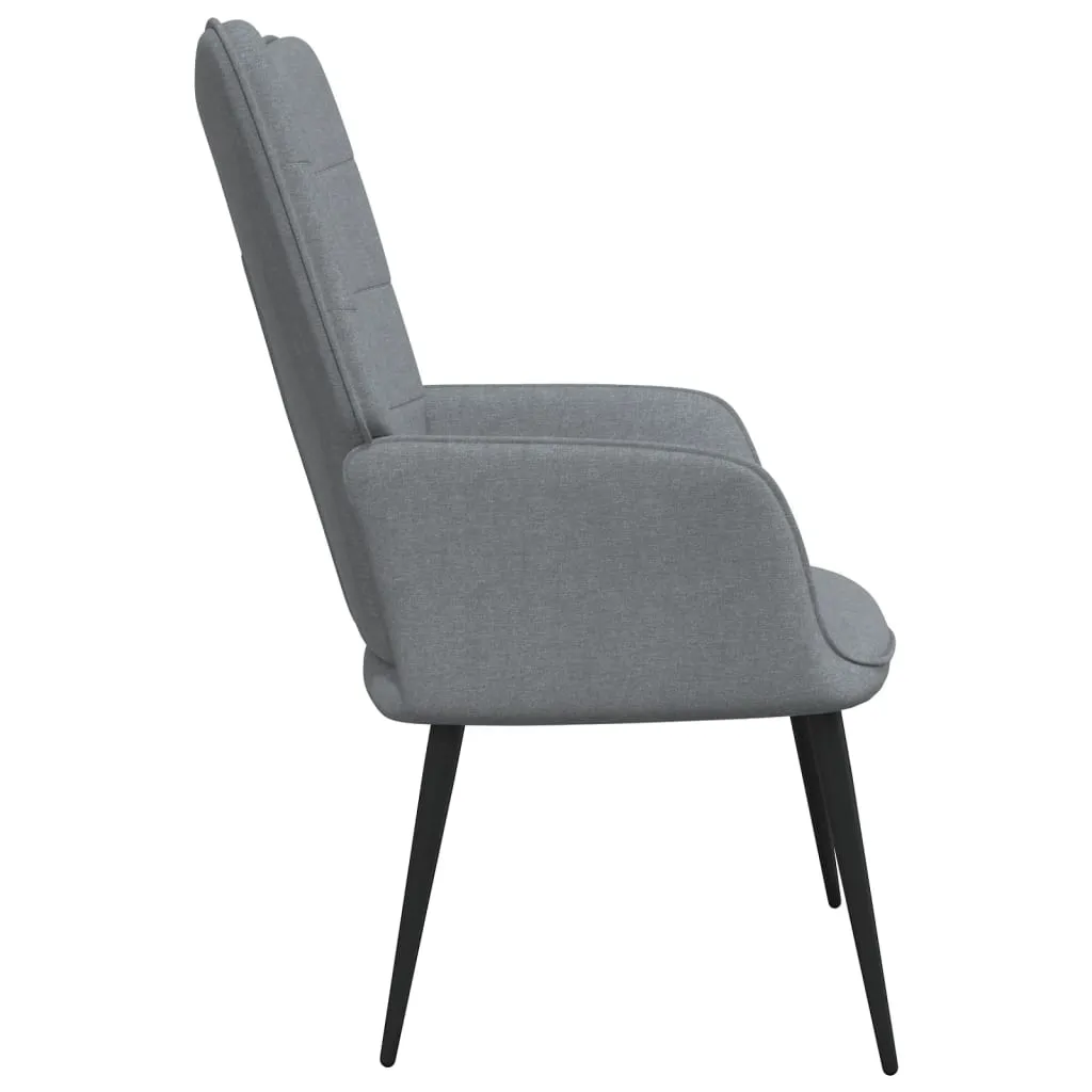 Relaxing Chair Black Fabric