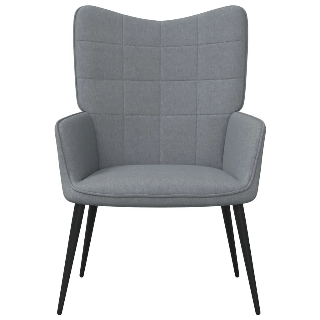 Relaxing Chair Black Fabric