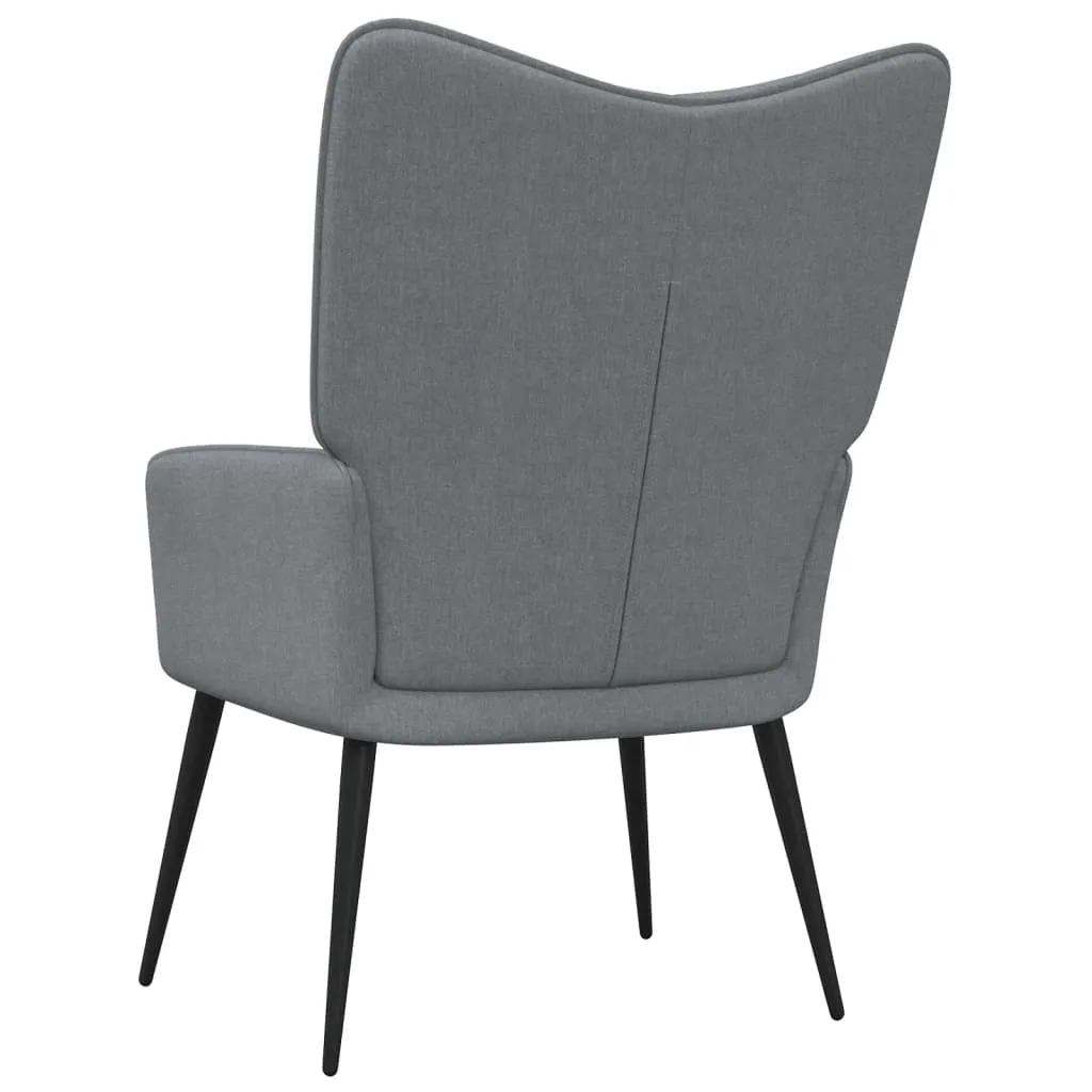 Relaxing Chair Black Fabric