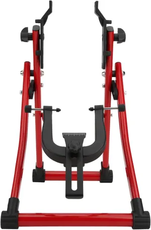 Repair Tool, with Ruler and Thimble Compact Design Sutrdy Bicycle Wheel Truing Stand Convenient with Foldable Aluminum Alloy for Bicycle Repair
