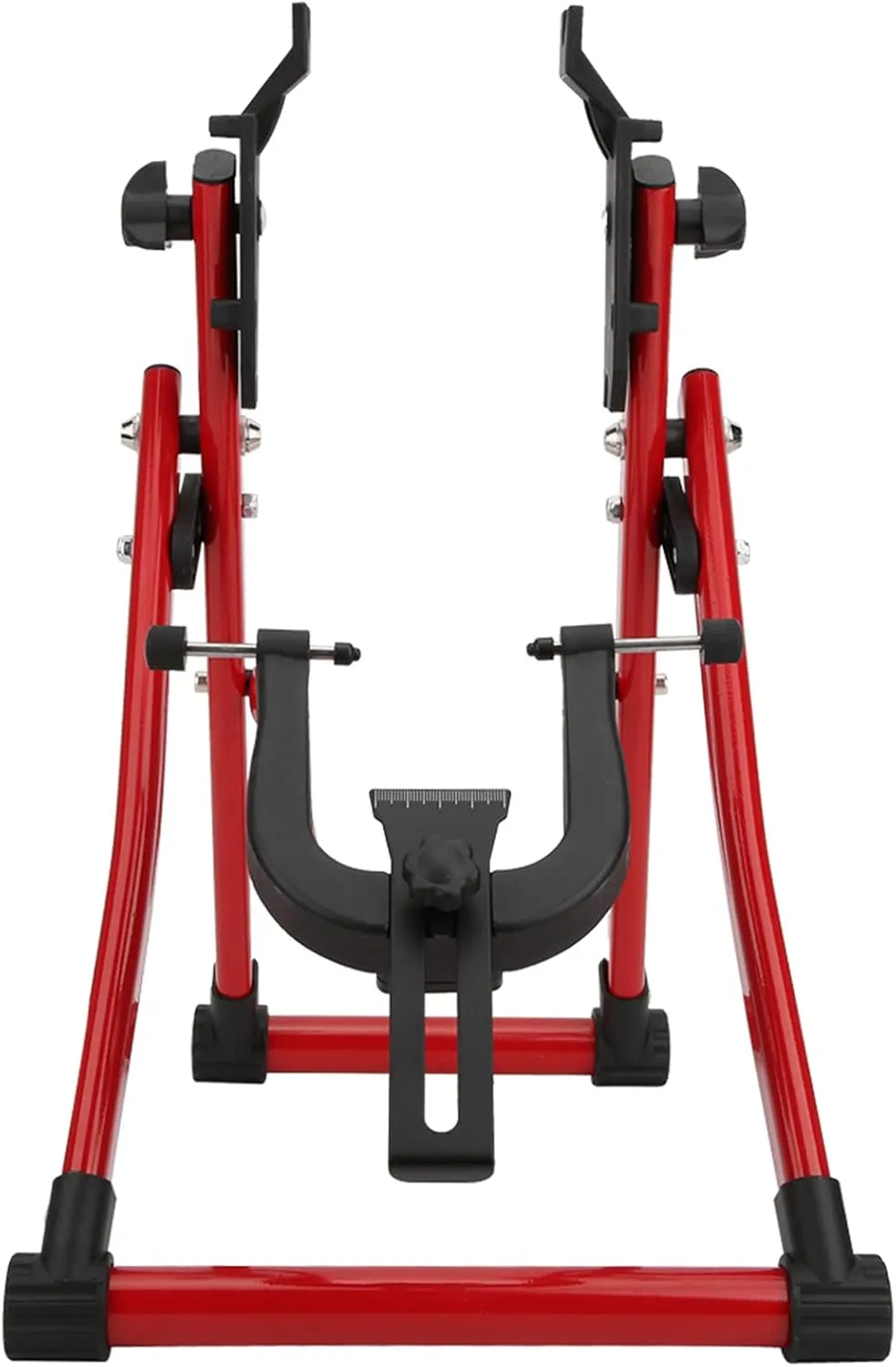 Repair Tool, with Ruler and Thimble Compact Design Sutrdy Bicycle Wheel Truing Stand Convenient with Foldable Aluminum Alloy for Bicycle Repair