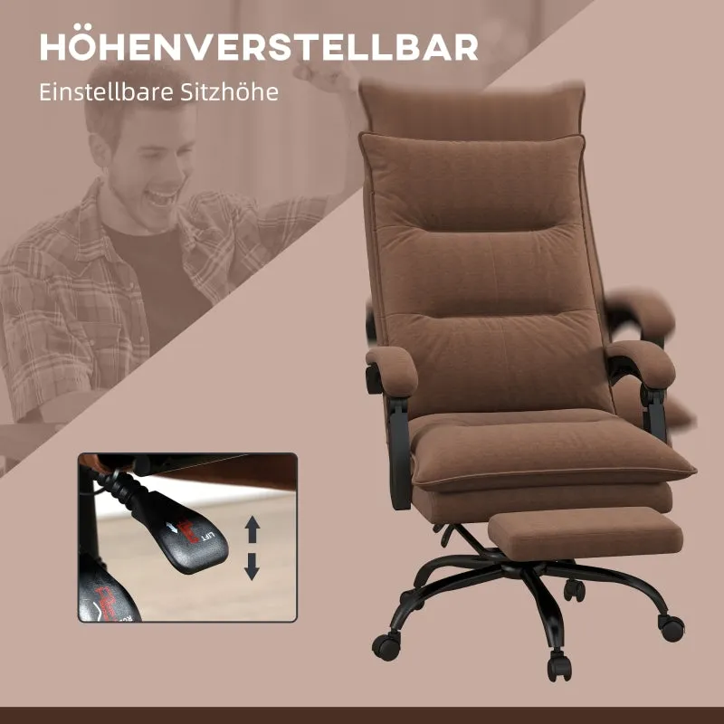 Rootz Massage Office Chair - Computer Chair - Vibrating Massage - Lumbar Heating - Ergonomic Desk Chair - 66cm x 74cm x 114-121.5cm