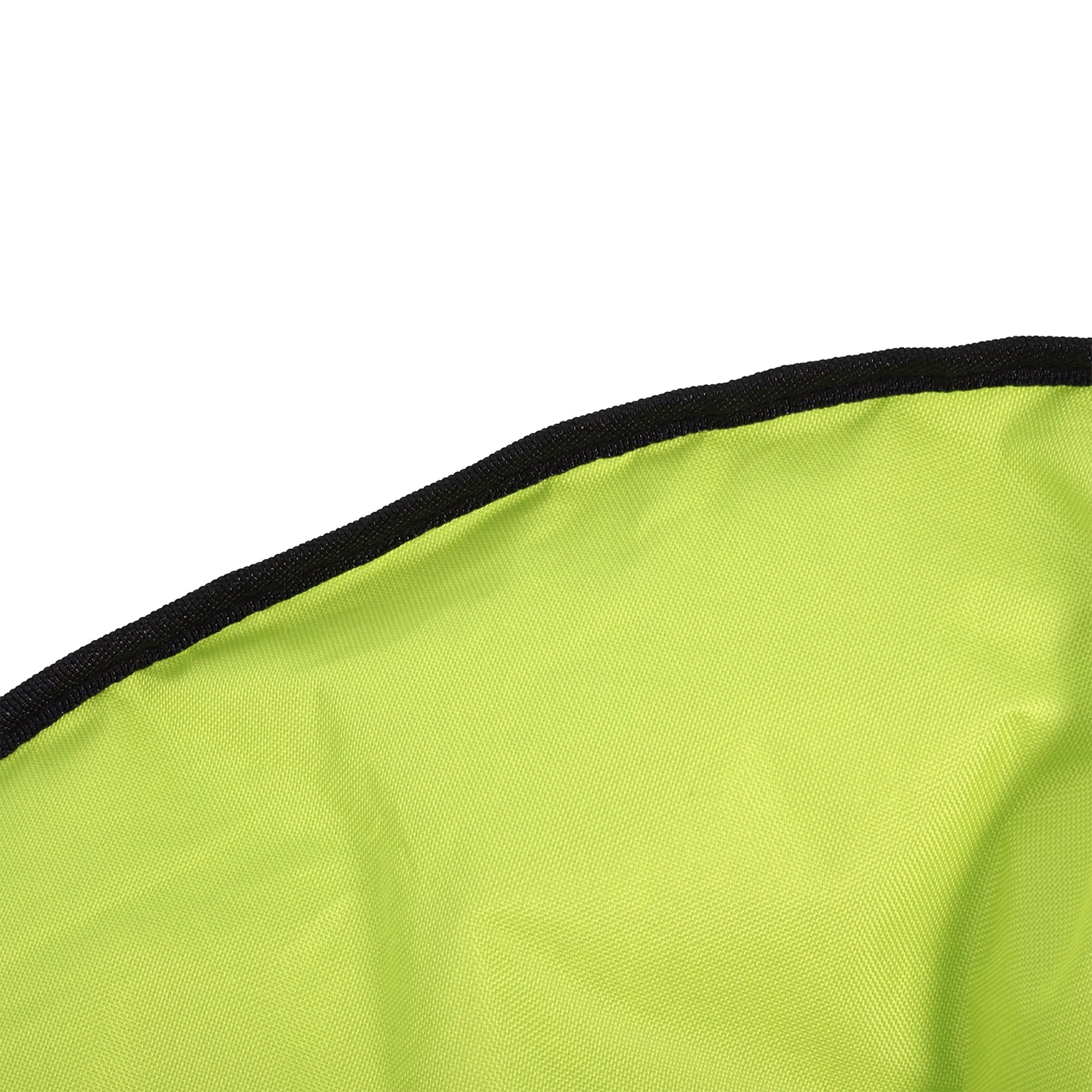 Rootz Yellow Folding Chair - Camping Armchair - Garden Chair - Upholstery Chair - Foldable Metal   Oxford Fabric - 80cm x 80cm x 75cm