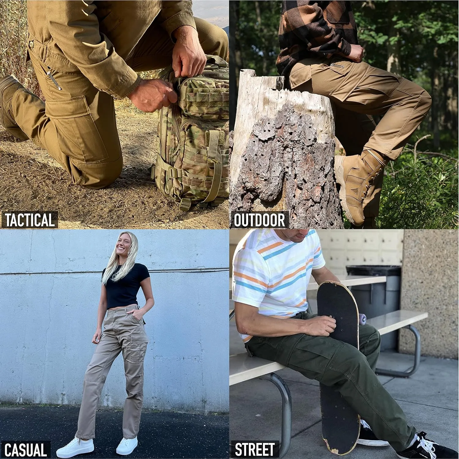 Rothco BDU Pant Tri-Color -Swat Cloth Size