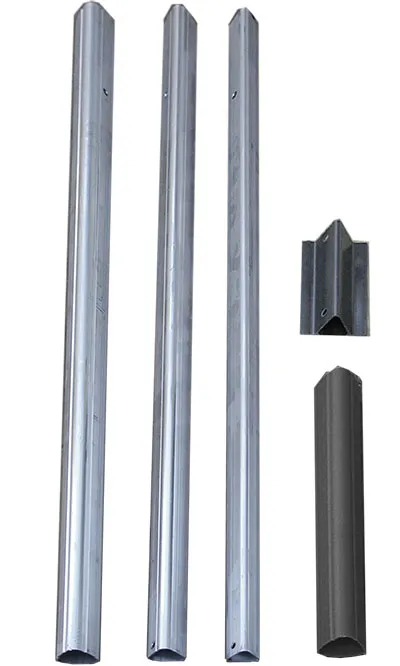 S&K Telescoping Bat House Pole with Ground Socket, 15'