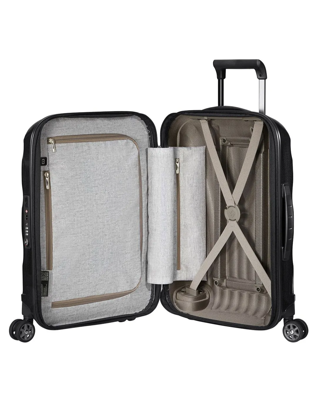 Samsonite C-Lite 55cm expandable cabin spinner Black