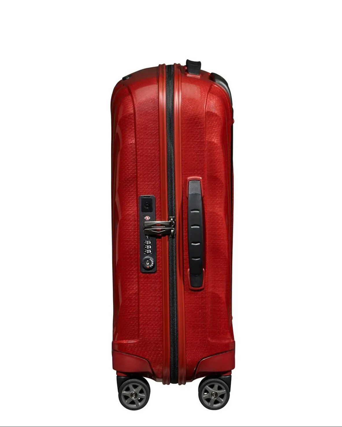 Samsonite C-Lite 55cm expandable cabin spinner Chili Red