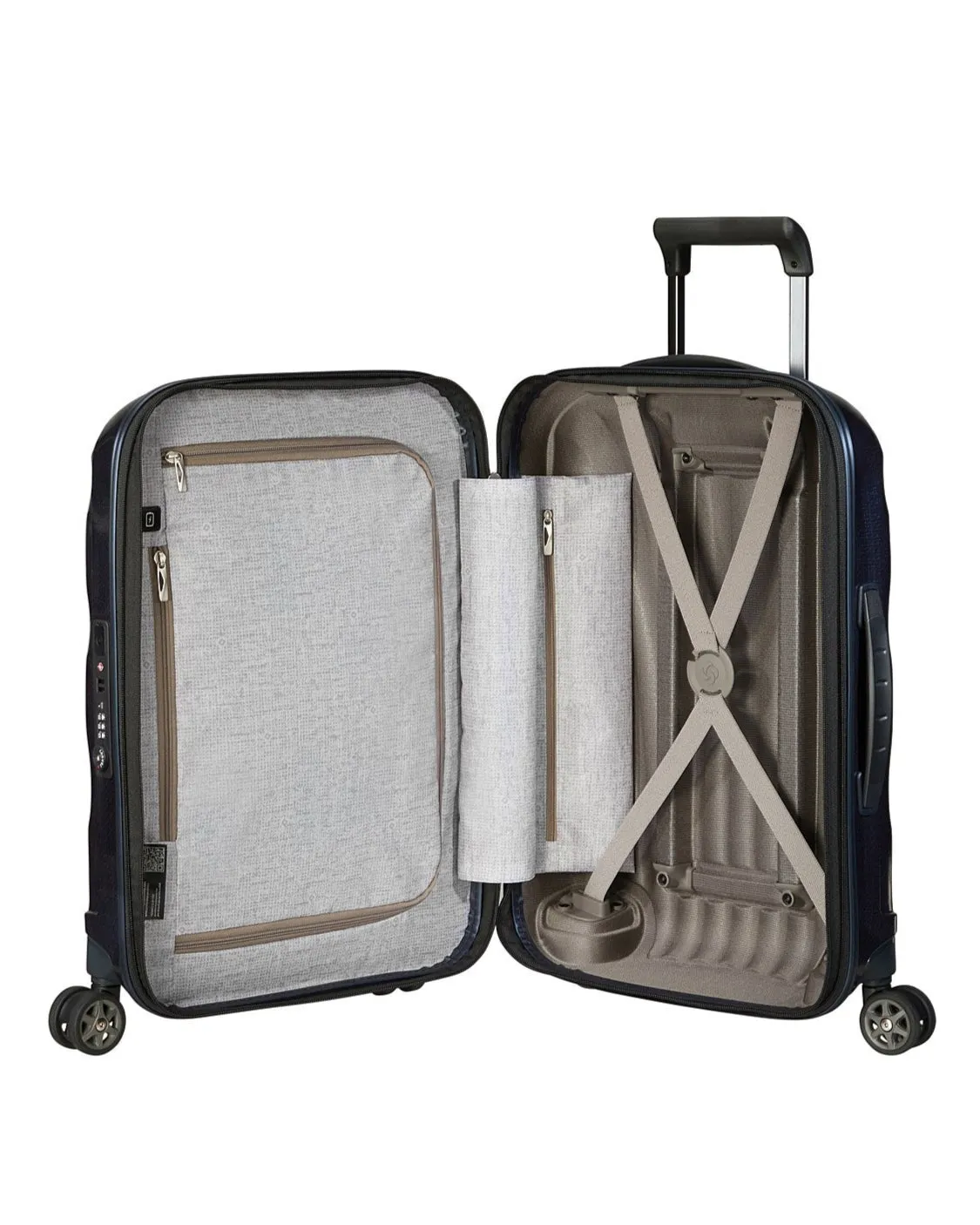 Samsonite C-Lite 55cm expandable cabin spinner Midnight Blue