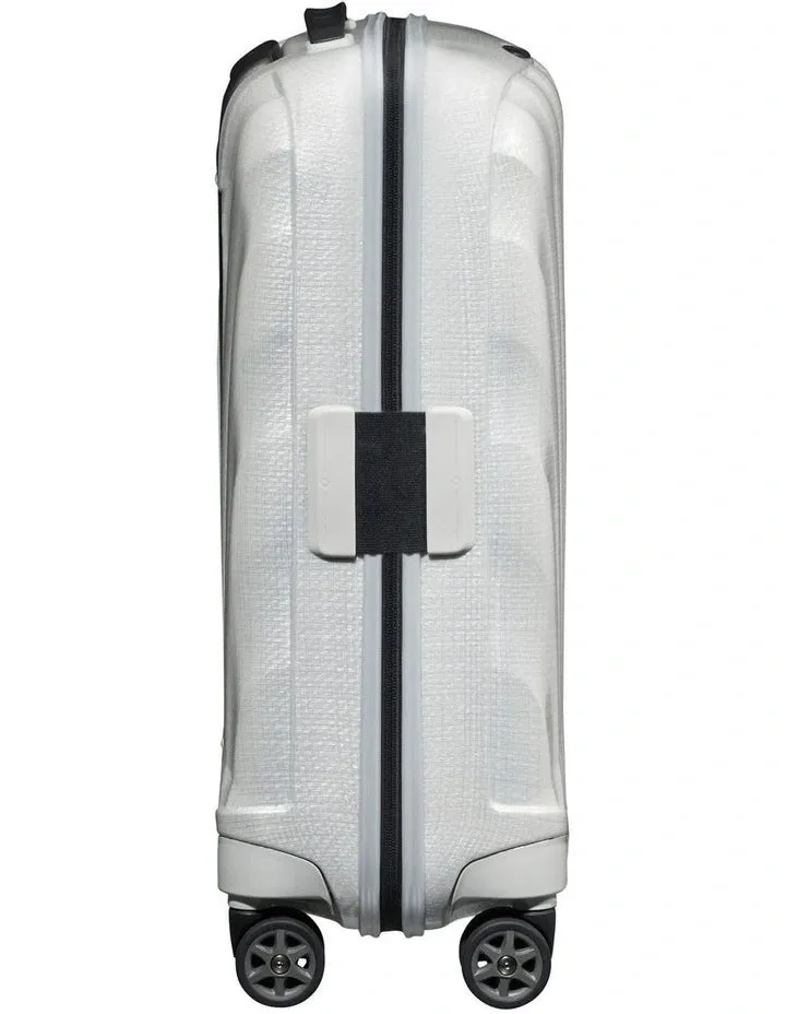 Samsonite C-Lite 55cm expandable cabin spinner White