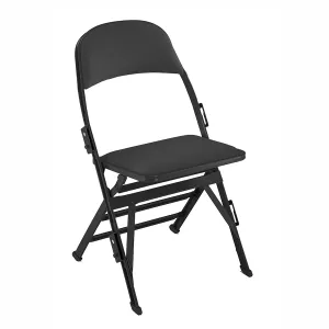 Sandler 2444B B-Shape Folding Chair with a Manual Tip-Up Seat