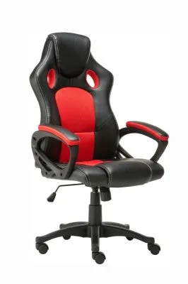 Sandra Venditti - Faux Leather Racer Office Chair