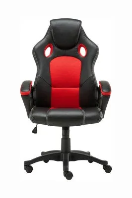 Sandra Venditti - Faux Leather Racer Office Chair