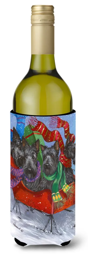 Scottie Christmas Dashing Wine Bottle Hugger PPP3174LITERK