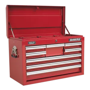 Sealey Topchest 8 Drawer with Ball-Bearing Slides - Red