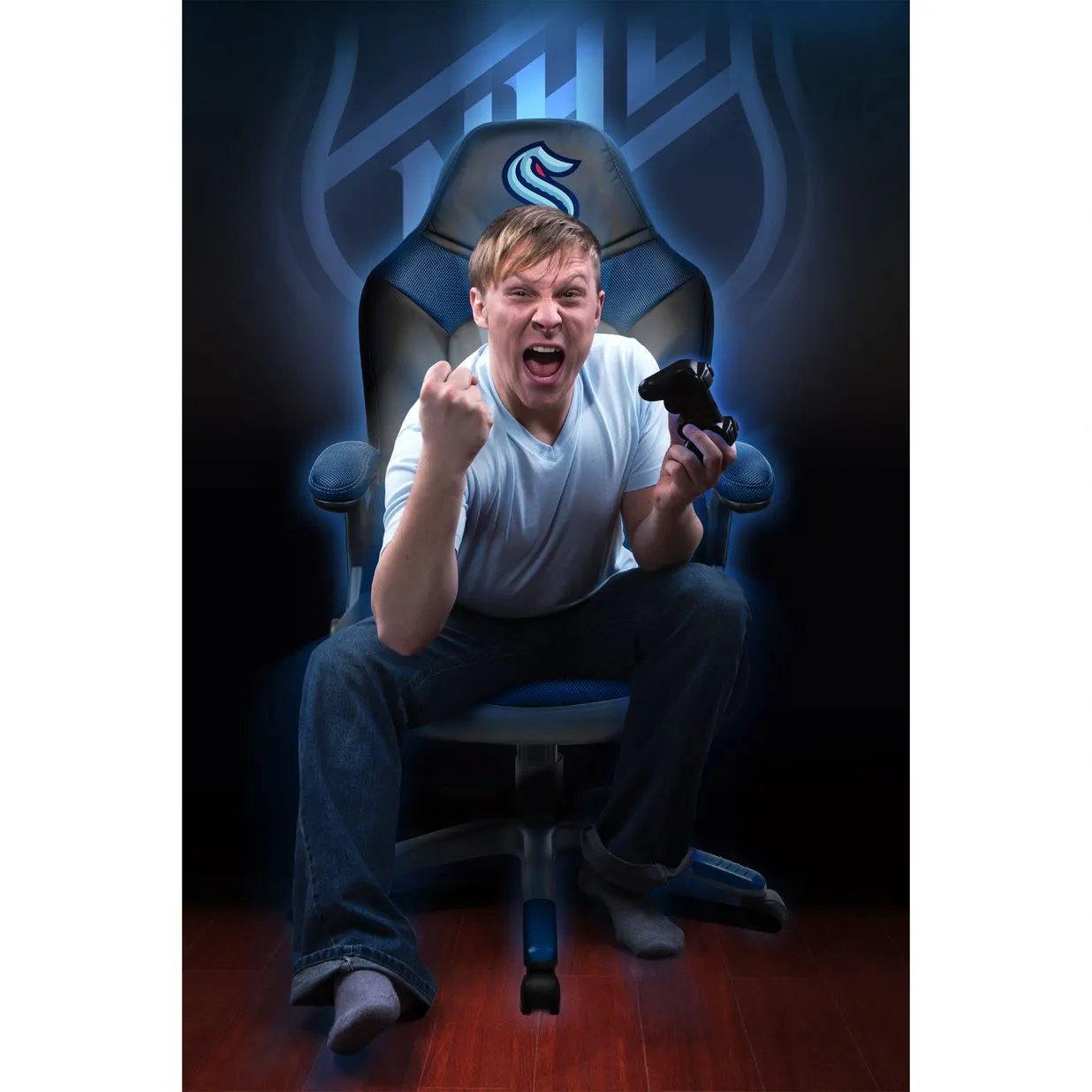 Seattle Krakens Oversized Gaming Chair