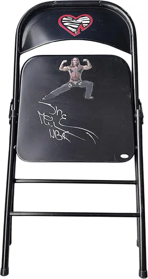 Shawn Michaels Autograph Wrestling Chair with HBK Inscription JSA Authentic NWO Wrestling Signed Sports Memorabilia
