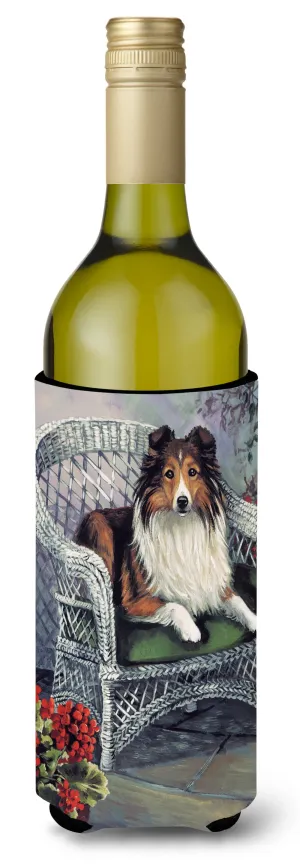 Sheltie Patio Jewel Wine Bottle Hugger PPP3187LITERK