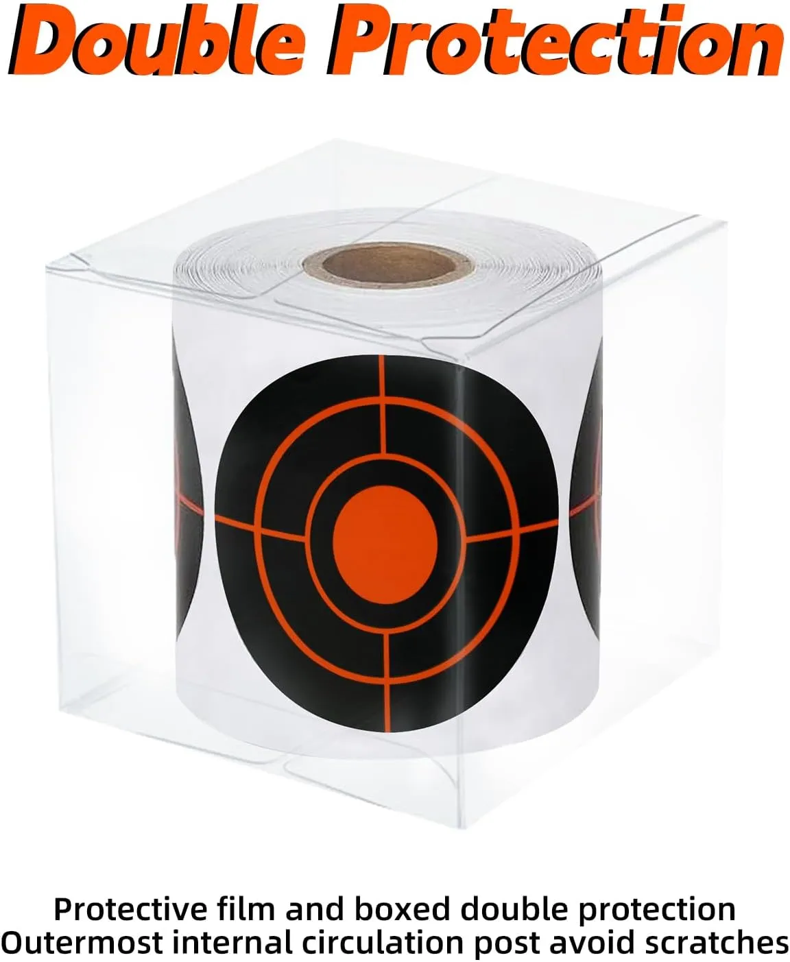 Shooting Targets, 3" Splatter Targets Stickers Self Adhesive Target for Shooting Range Reactive Paper Target for Shootings Gun Target for Airsoft, Rifle, Pistol Shooting Practice