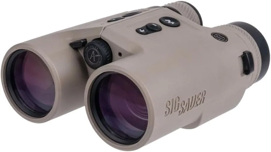 SIG SAUER KILO10K-ABS HD Gen II Rangefinding Binocular for Outdoor Enthusiasts, Hunters and Tactical Professionals | HD Glass | Durable and Ergonomic Design | Precision in The Field (SOK10K12)