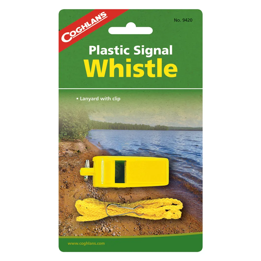 Signal Whistle - Yellow Plastic