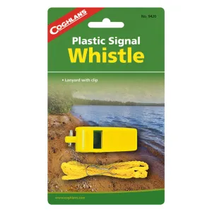 Signal Whistle - Yellow Plastic