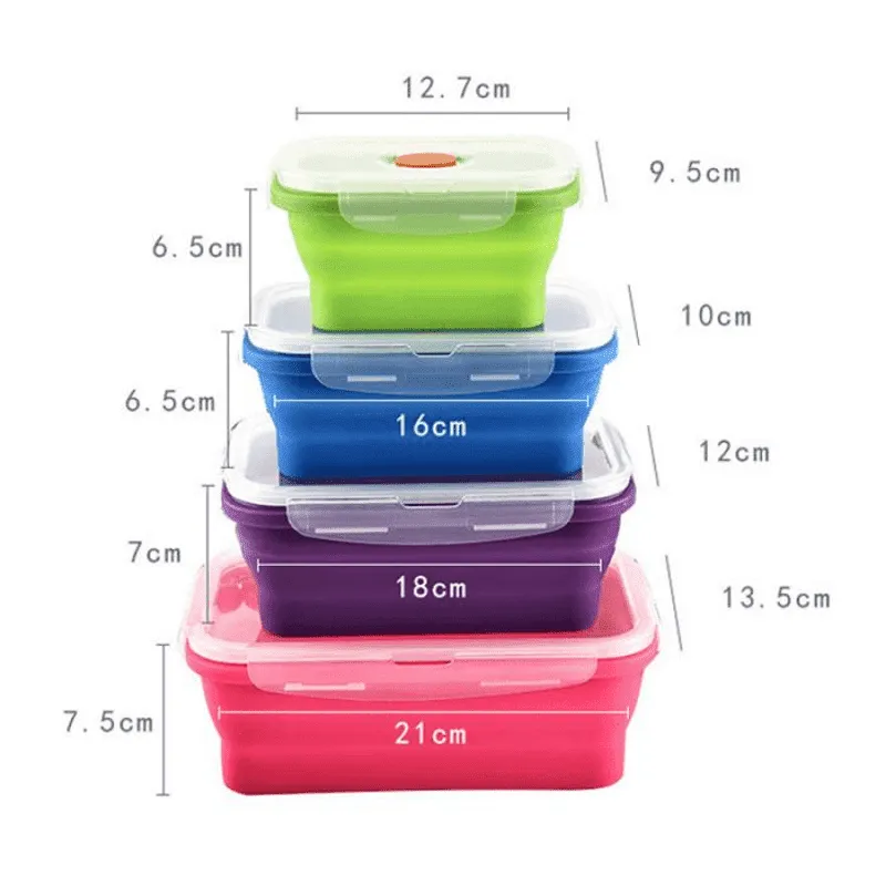 Silicone Folding Box