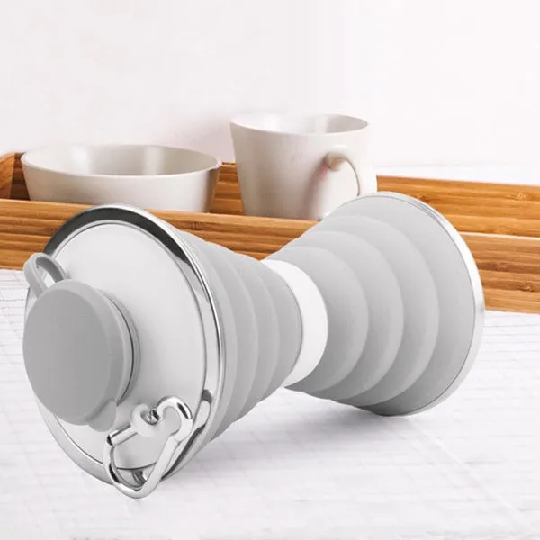Silicone Water Bottle - Collapsible Water Bottle - Sport Water Bottle