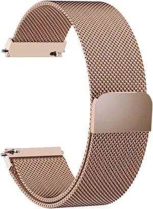 Silver Steel Strap Suitable for 20/22/24 mm Buckle Replacement Strap/20 mm/Silver