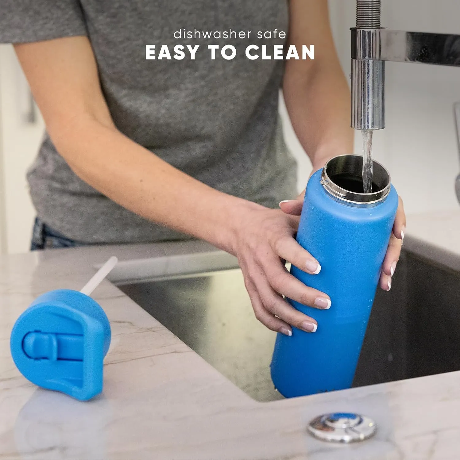Simple Modern Kids Water Bottle with Straw Lid | Vacuum Insulated Stainless Steel Metal | Reusable Leak Proof BPA-Free Thermos for School | Summit Collection | 18oz, Kelly Green