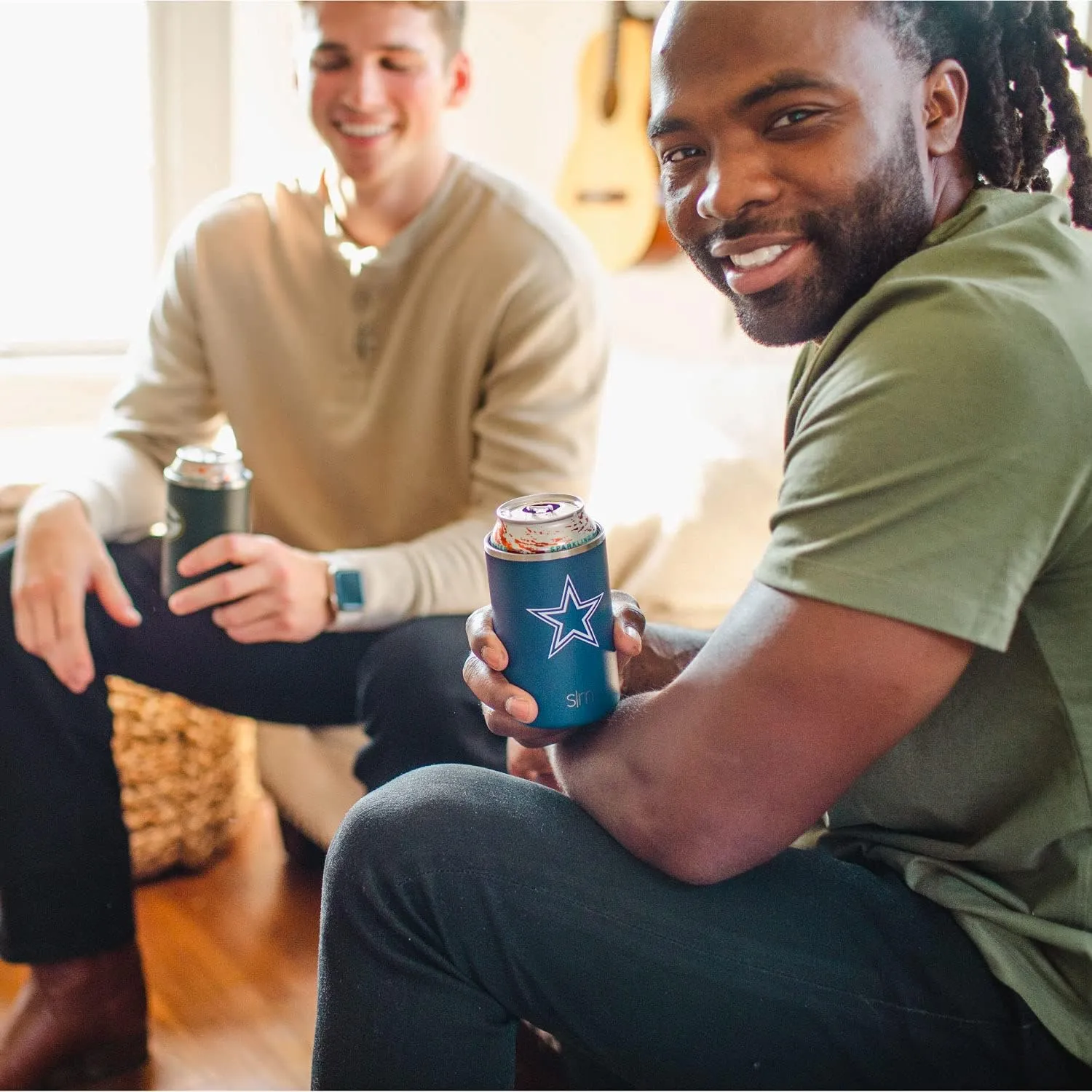Simple Modern Officially Licensed NFL Arizona Cardinals Gifts for Men, Women, Dads, Fathers Day | Insulated Ranger Can Cooler for Standard 12oz Cans - Beer, Seltzer, and Soda